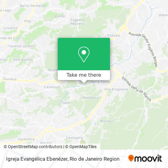 Igreja Evangélica Ebenézer map