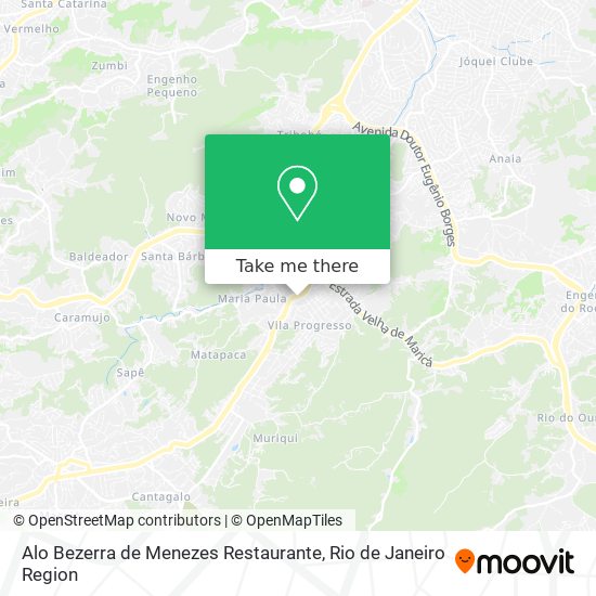 Alo Bezerra de Menezes Restaurante map