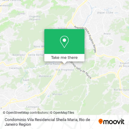 Condominio Vila Residencial Sheila Maria map