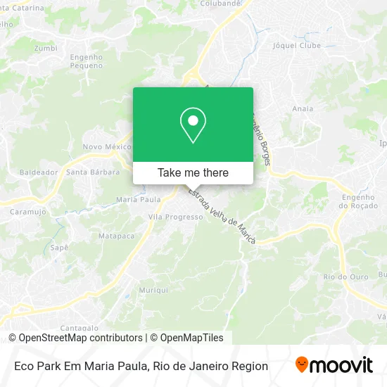 Eco Park Em Maria Paula map