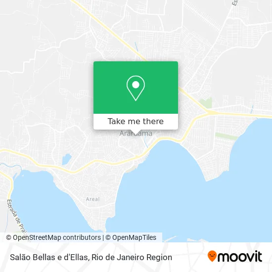 Salão Bellas e d'Ellas map