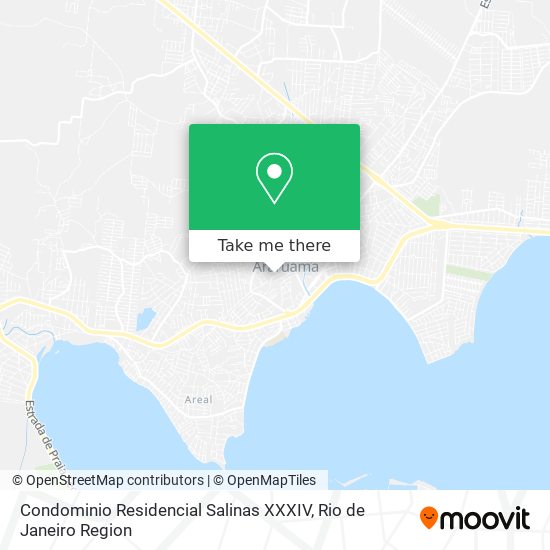 Mapa Condominio Residencial Salinas XXXIV