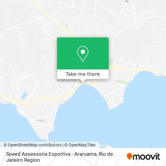 Mapa Speed Assessoria Esportiva - Araruama