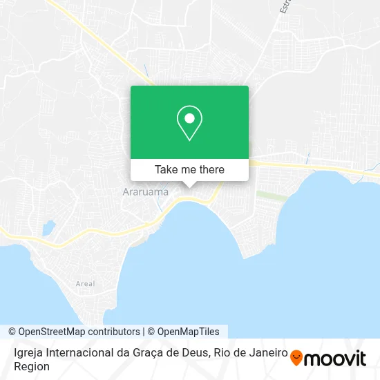 Igreja Internacional da Graça de Deus map