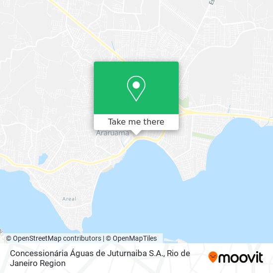 Concessionária Águas de Juturnaiba S.A. map
