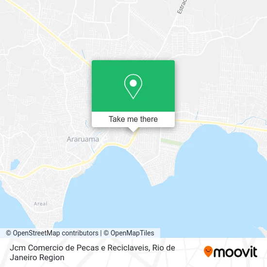Jcm Comercio de Pecas e Reciclaveis map