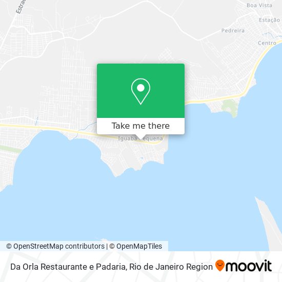 Da Orla Restaurante e Padaria map