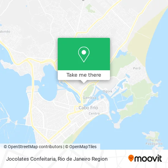 Jocolates Confeitaria map