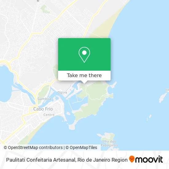 Paulitati Confeitaria Artesanal map