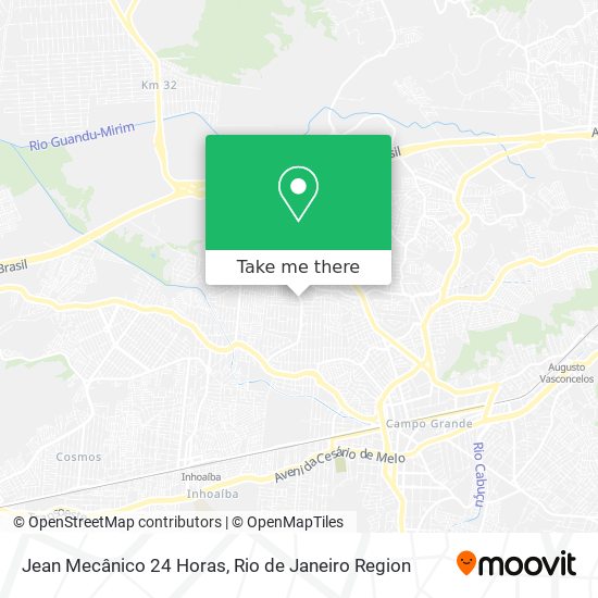 Jean Mecânico 24 Horas map
