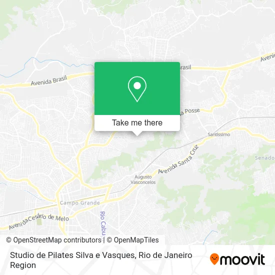 Studio de Pilates Silva e Vasques map