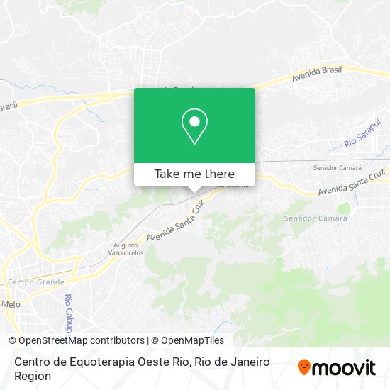Centro de Equoterapia Oeste Rio map
