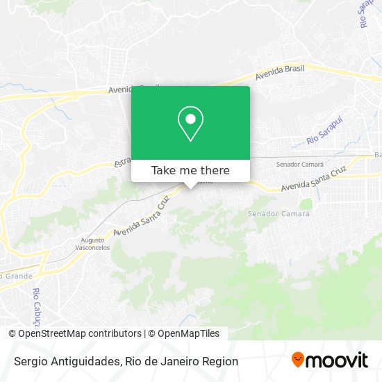 Sergio Antiguidades map