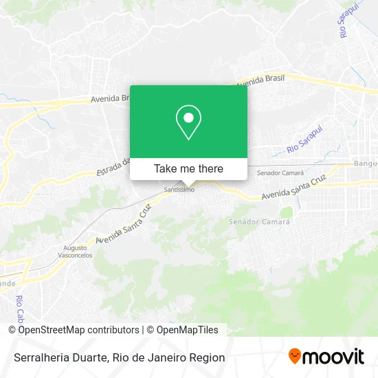 Serralheria Duarte map