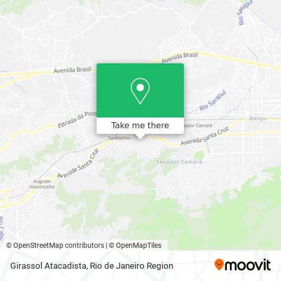 Girassol Atacadista map