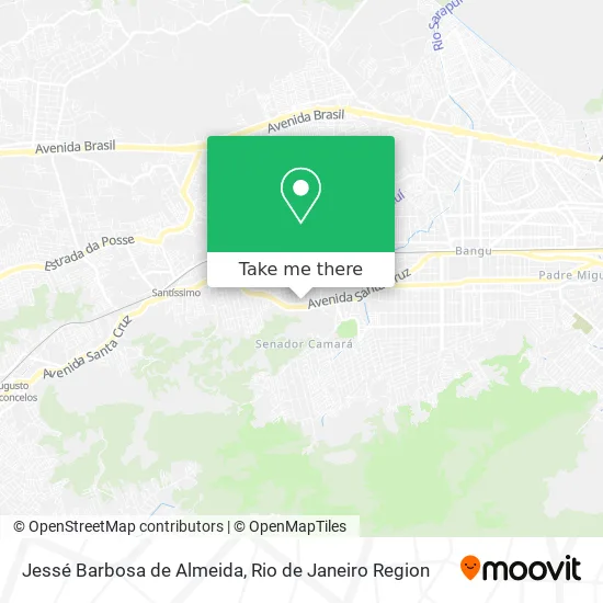 Jessé Barbosa de Almeida map