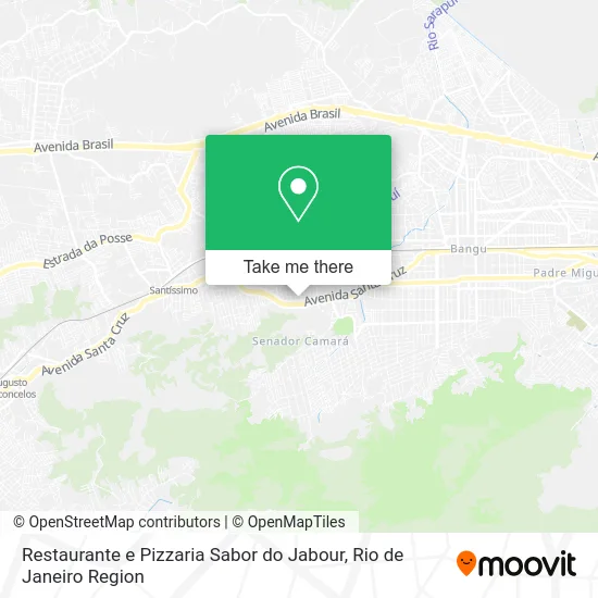 Restaurante e Pizzaria Sabor do Jabour map