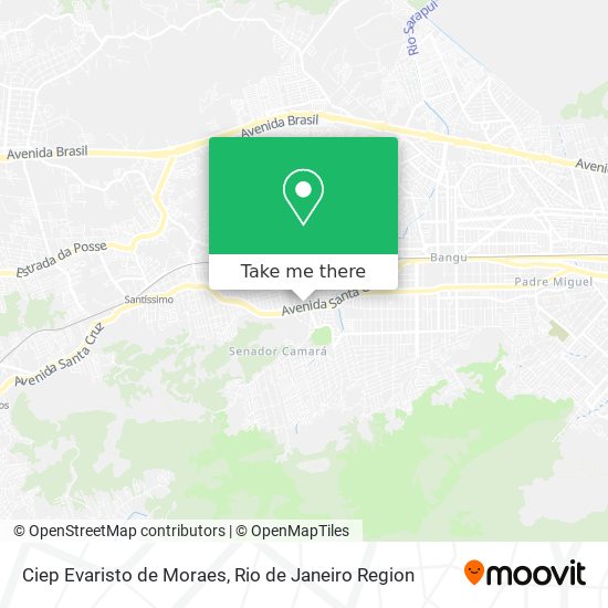 Ciep Evaristo de Moraes map