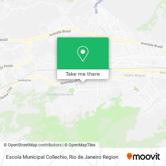 Escola Municipal Collechio map