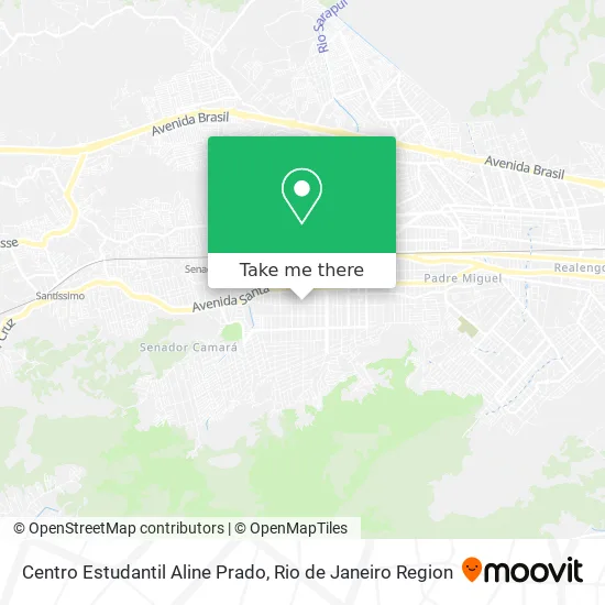Centro Estudantil Aline Prado map