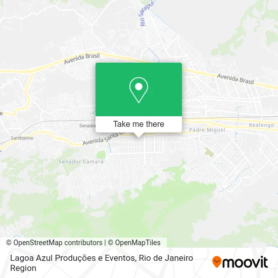 Lagoa Azul Produções e Eventos map