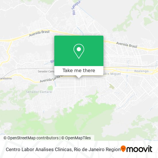 Centro Labor Analises Clinicas map