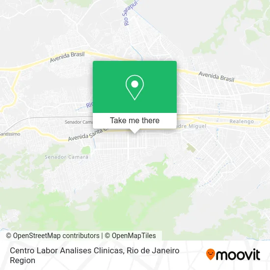 Centro Labor Analises Clinicas map