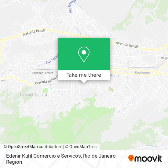 Edenir Kuhl Comercio e Servicos map