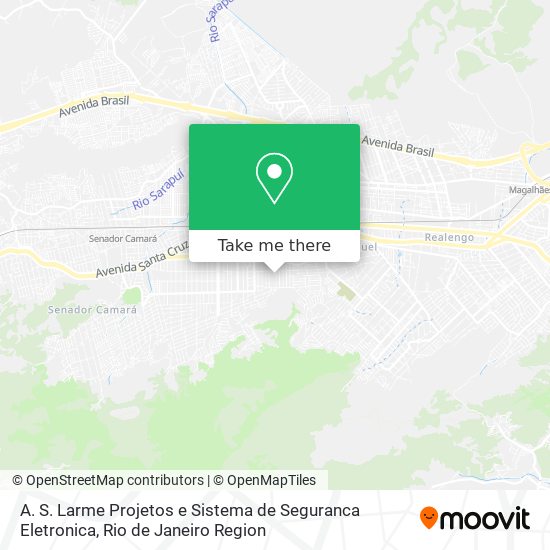 A. S. Larme Projetos e Sistema de Seguranca Eletronica map