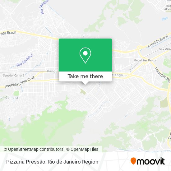 Pizzaria Pressão map