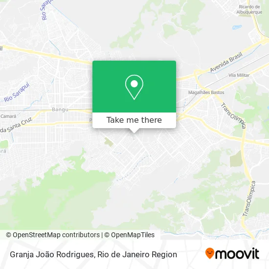 Granja João Rodrigues map