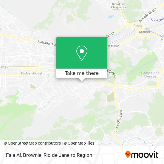 Fala Aí, Brownie map