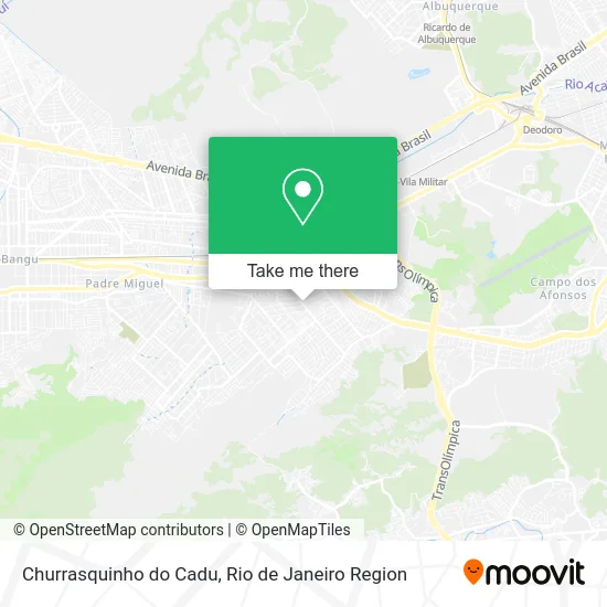 Churrasquinho do Cadu map