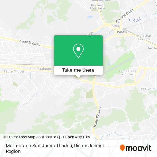 Marmoraria São Judas Thadeu map