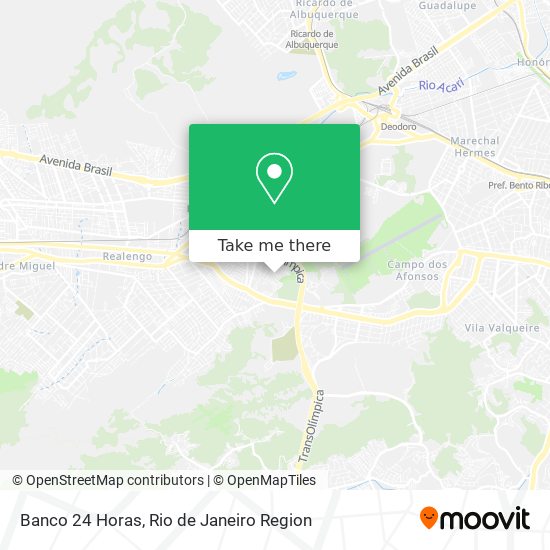 Banco 24 Horas map