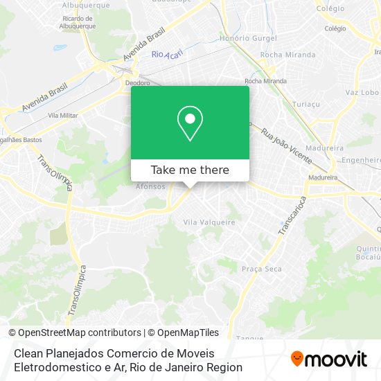 Clean Planejados Comercio de Moveis Eletrodomestico e Ar map