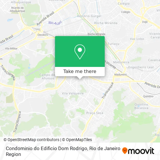 Condominio do Edificio Dom Rodrigo map