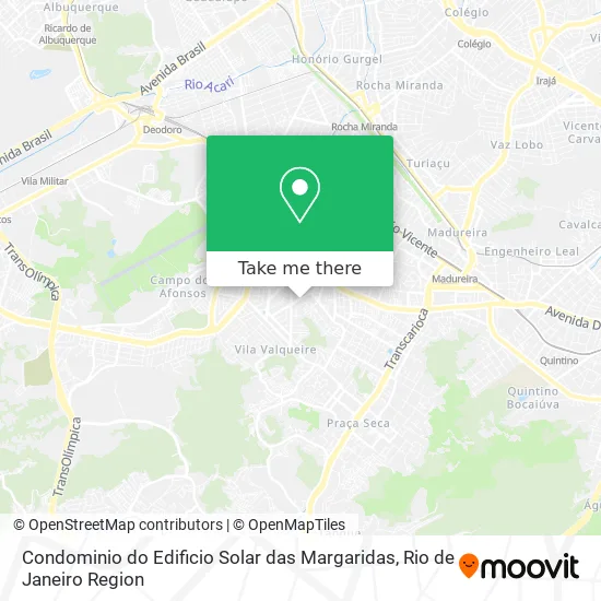 Condominio do Edificio Solar das Margaridas map