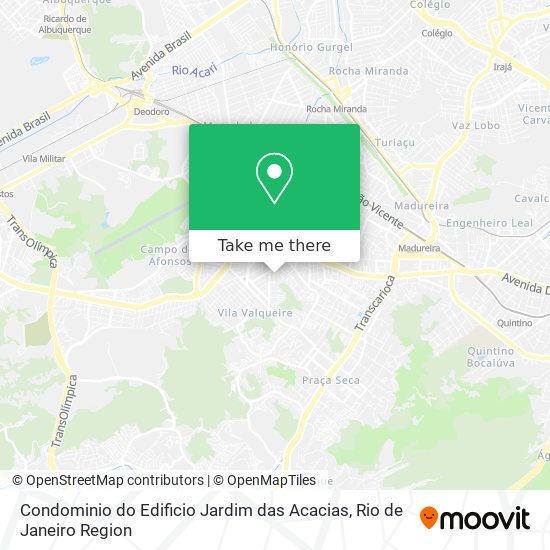 Condominio do Edificio Jardim das Acacias map