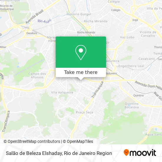 Salão de Beleza Elshaday map
