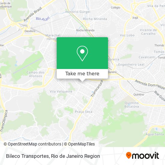 Bileco Transportes map