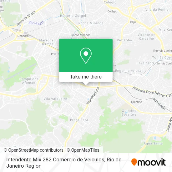 Intendente Mix 282 Comercio de Veiculos map