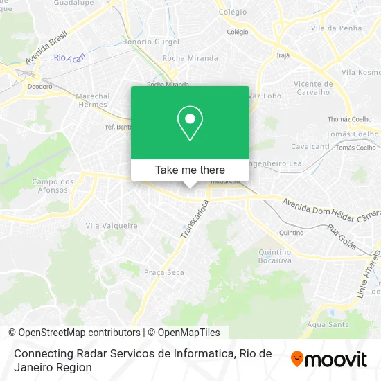 Connecting Radar Servicos de Informatica map