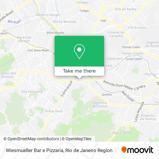 Wiesmueller Bar e Pizzaria map