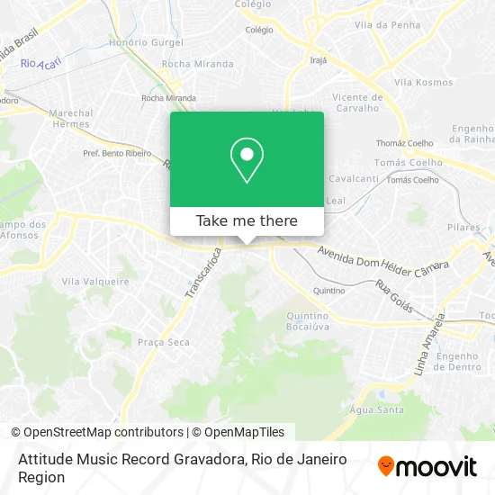 Attitude Music Record Gravadora map