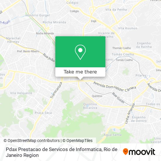 Mapa Pdax Prestacao de Servicos de Informatica