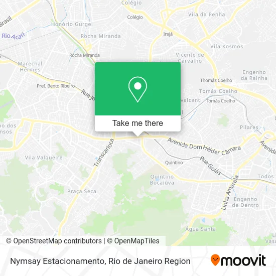 Nymsay Estacionamento map