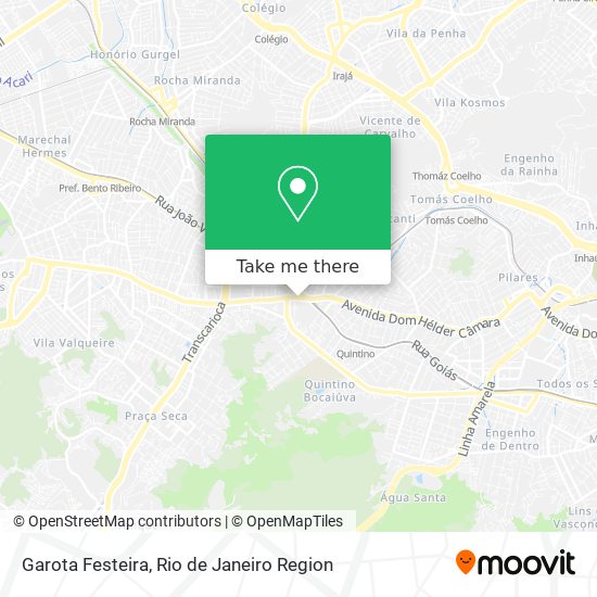 Garota Festeira map