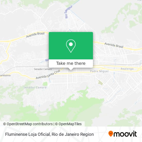 Fluminense Loja Oficial map