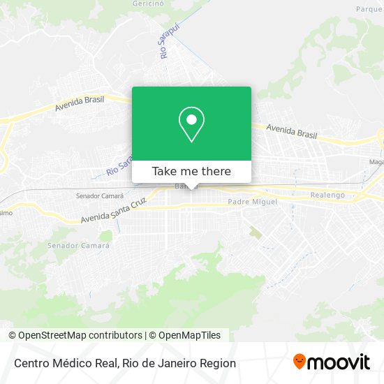 Centro Médico Real map